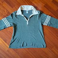 Maglia verde a maniche lunghe