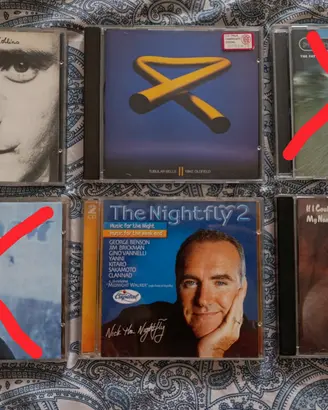 CD musicali tutte prime stampe originali 