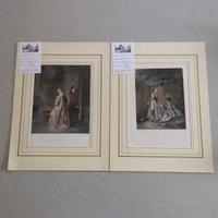 Coppia di stampe -  Peter Lightfoot - XIX sec.