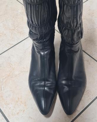 stivali  Prada mod. nappa elastic nero taglia 38