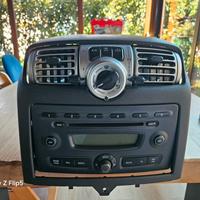 pannello centrale radio clima per smart mod 451