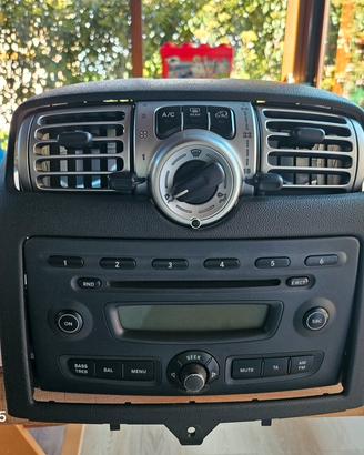 pannello centrale radio clima per smart mod 451
