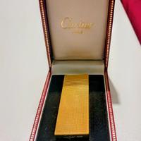 Accendino Cartier Paris  placato oro