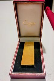 Accendino Cartier Paris  placato oro