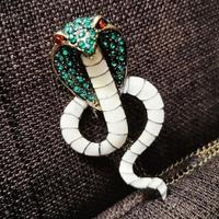 Collana Ciondolo Cobra 7 cm x 3,5 cm