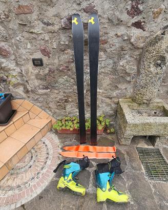 sci skitrab altavia carbon - dynafit tlt 6 