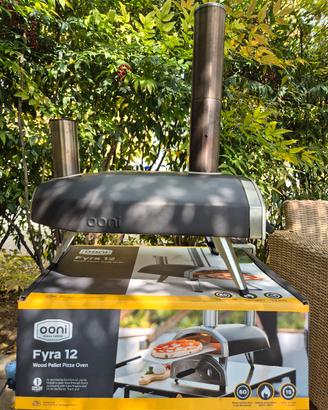 Forno pizza a pellet 