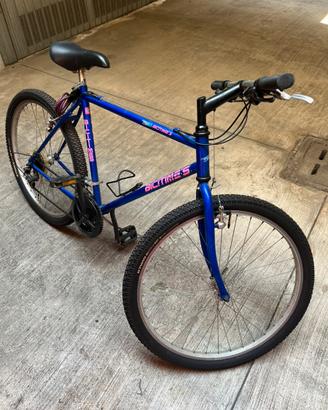 Bici blu da uomo gomme NUOVE