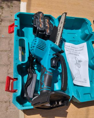 motosega 6pollici accessori nuov a