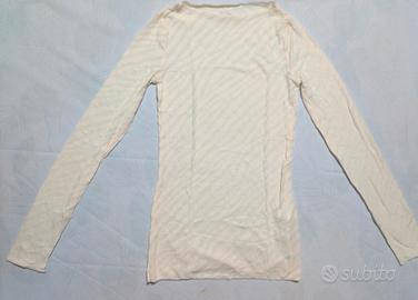 Maglia Intimissimi vaniglia zebra cashmere S