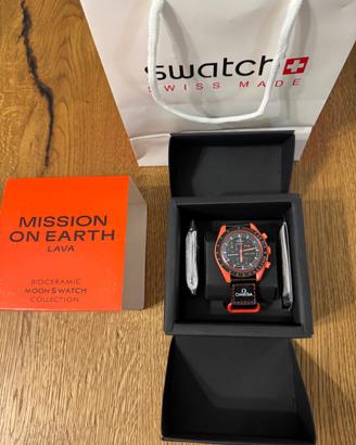 Swatch x Omega MoonSwatch Mission on Earth Lava -