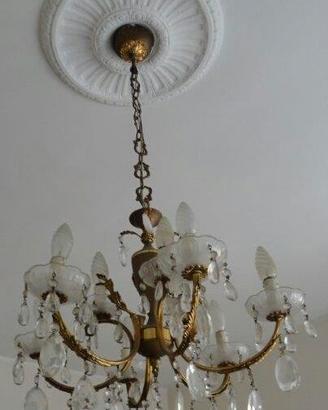 LAMPADARIO E APPLIQUE GOCCE – ANNI 50