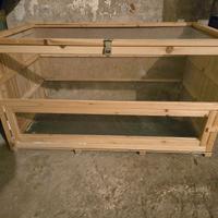 Gabbia per roditori su tre piani