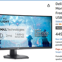 Monitor Dell S3422DWG 34" WQHD
