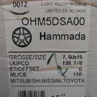 Cerchi Dotz Hammada 15" 6 fori Fuoristrada