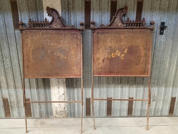 Testata Letto Matrimoniale - primi del 900