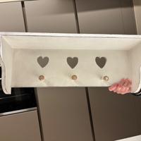 Attaccapanni con mensola