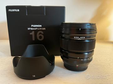 Fujifilm XF 16mm f/1.4 R WR – Pari al nuovo