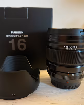 Fujifilm XF 16mm f/1.4 R WR – Pari al nuovo