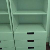 Coppia mobili IKEA STUVA bianchi