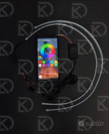 Led RGB moto con centralina gestione tramite app