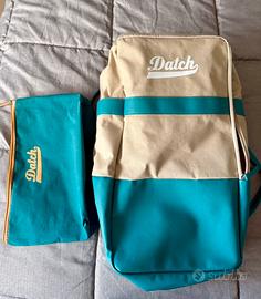 Zaino e borsellino della Datch.