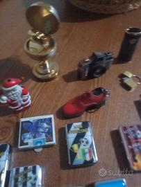 Lotto collezione di accendini e accessori