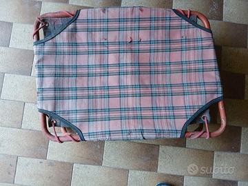 classica brandina pieghevole vintage per cani di p