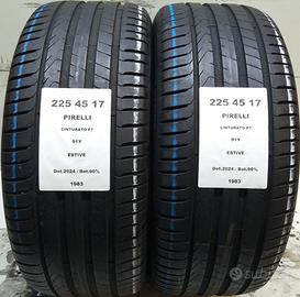 2 GOMME 225 45 17 PIRELLI A1983