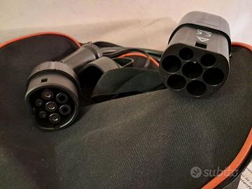 Cavo ricarica Tipo 2 Mode 3 con custodia