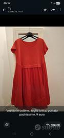 vestito in cotone 