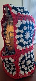 balaclava crochet in lana 