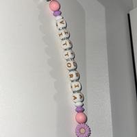 Catenella ciuccio personalizzata🧸