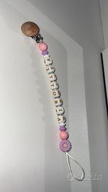 Catenella ciuccio personalizzata🧸