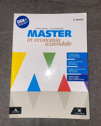 “master, in economia aziendale” libro di economia