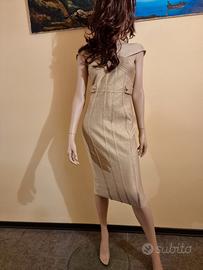 Abito  bandage oro tg. L