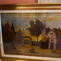 Quadro Paesaggio olio su tela 50x70