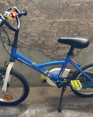 Bicicletta bambino - bambina 16 pollici