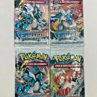 Pokemon TCG 4X Pacchetti Artset Nero e Bianco