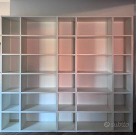 Libreria TemaHome Pombal Bianca 255x224x34 Design