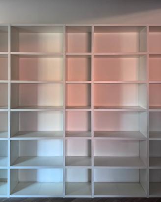 Libreria TemaHome Pombal Bianca 255x224x34 Design