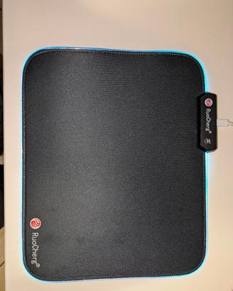 tappetino da gaming con led 