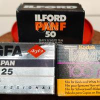 Pellicola fotografica rullini professionali