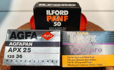 Pellicola fotografica rullini professionali