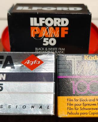 Pellicola fotografica rullini professionali