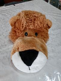 cappello da leone in pelliccetta per carnevale 