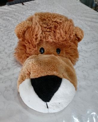 cappello da leone in pelliccetta per carnevale 
