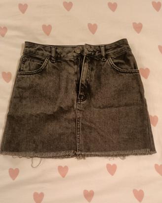 gonna jeans subdued