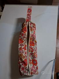 Borsa porta ferri da maglia floreale, 40cm