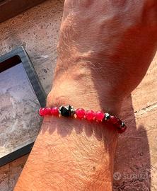 Bracciale unisex con pietre naturali M. Di Vaio